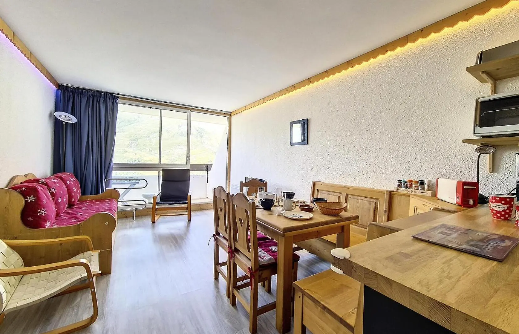 Residence Tougnette - Appartement Lumineux - Pied Des Pistes - Vue Exceptionnelle Mae-0804 생마르탱 드 벨빌 0*, 생마르탱 드 벨빌 프랑스